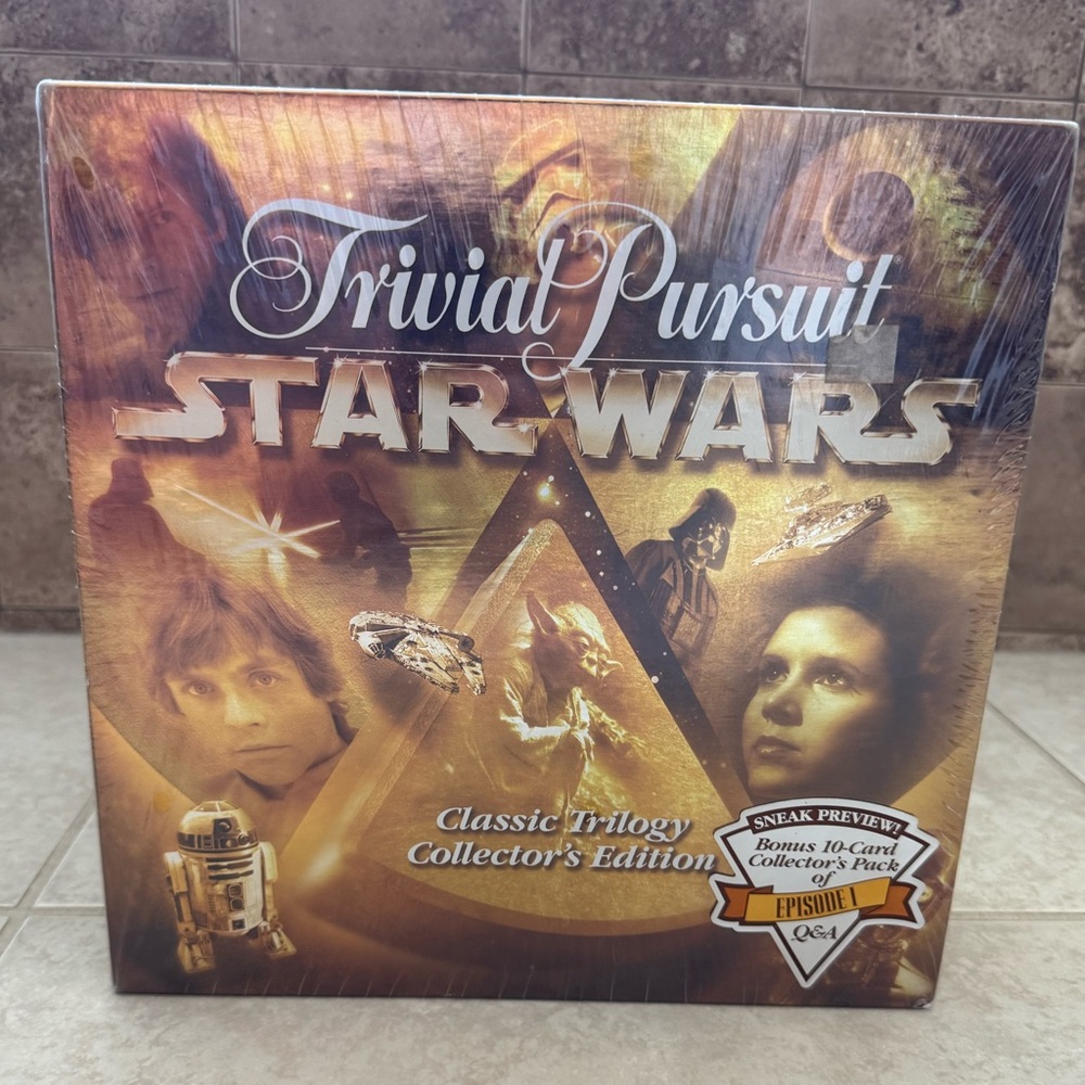 Sealed/New Trivial Pursuit Star Wars Classic Trilogy Collector's Edition